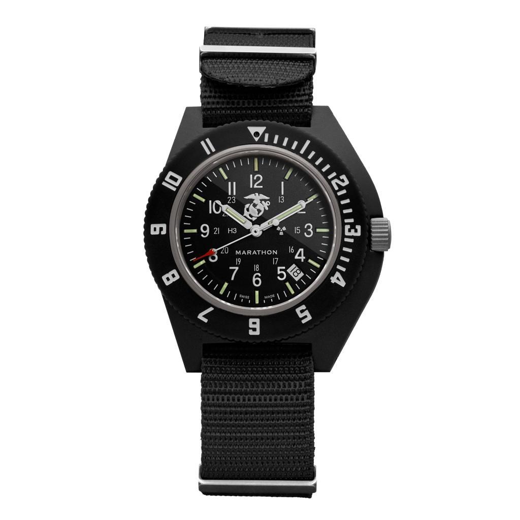 WW194013BK-0204 41mm Black NAV-D USMC, TYPE II