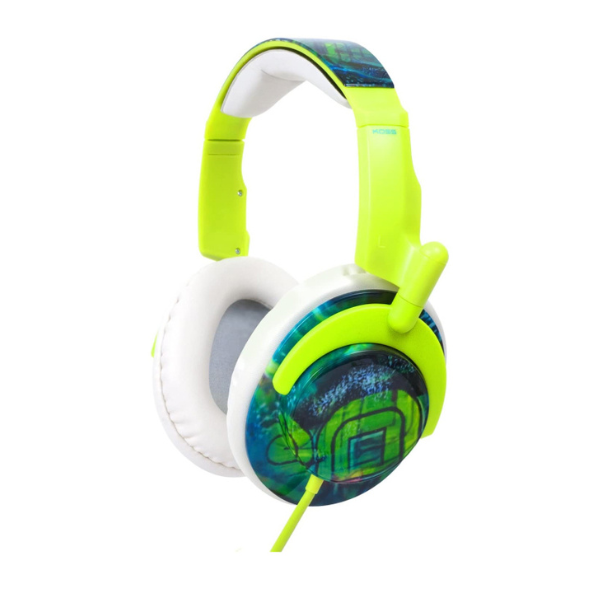 MS52208 Headphone Full Size Noise Isolating Deep Bass Extra Comfort Fold Flat Design Adjustable Padded Headband 3.5mm 4ft