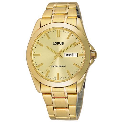 RJ608A Gold Plated Stainless Steel Men's Watch