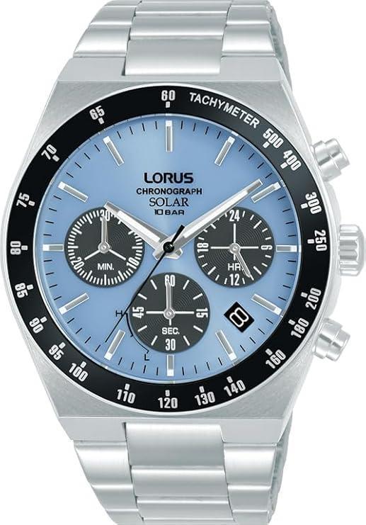 RZ525A Sports Solar Stainless Steel Chronograph