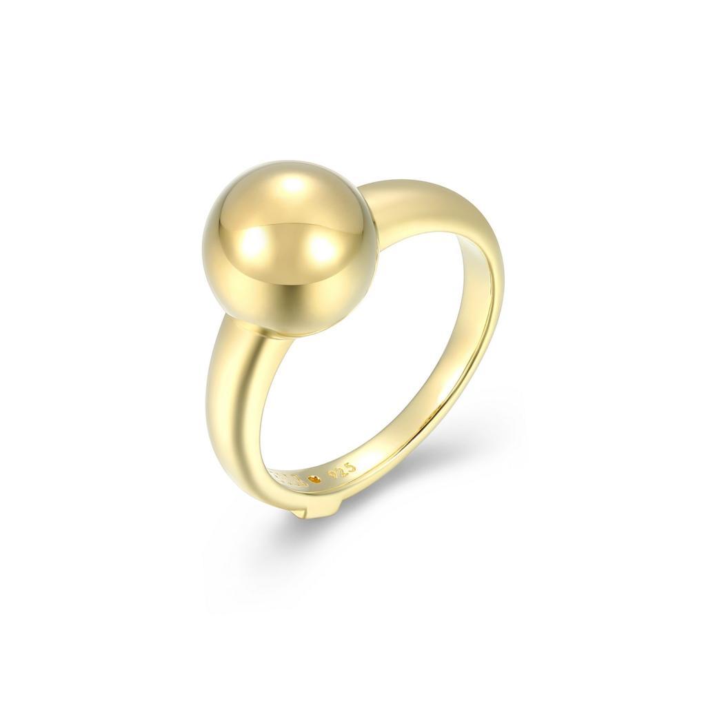 R34LAK8-Y-9 Genesis Half Ball Ring Size 9