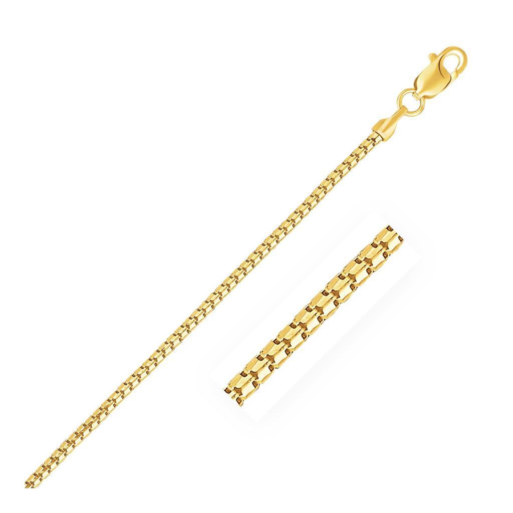 14k Yellow Gold Ice Chain (1.30 mm) -18"