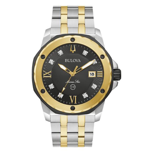 98D175 Marine Star Diamond Men Watch