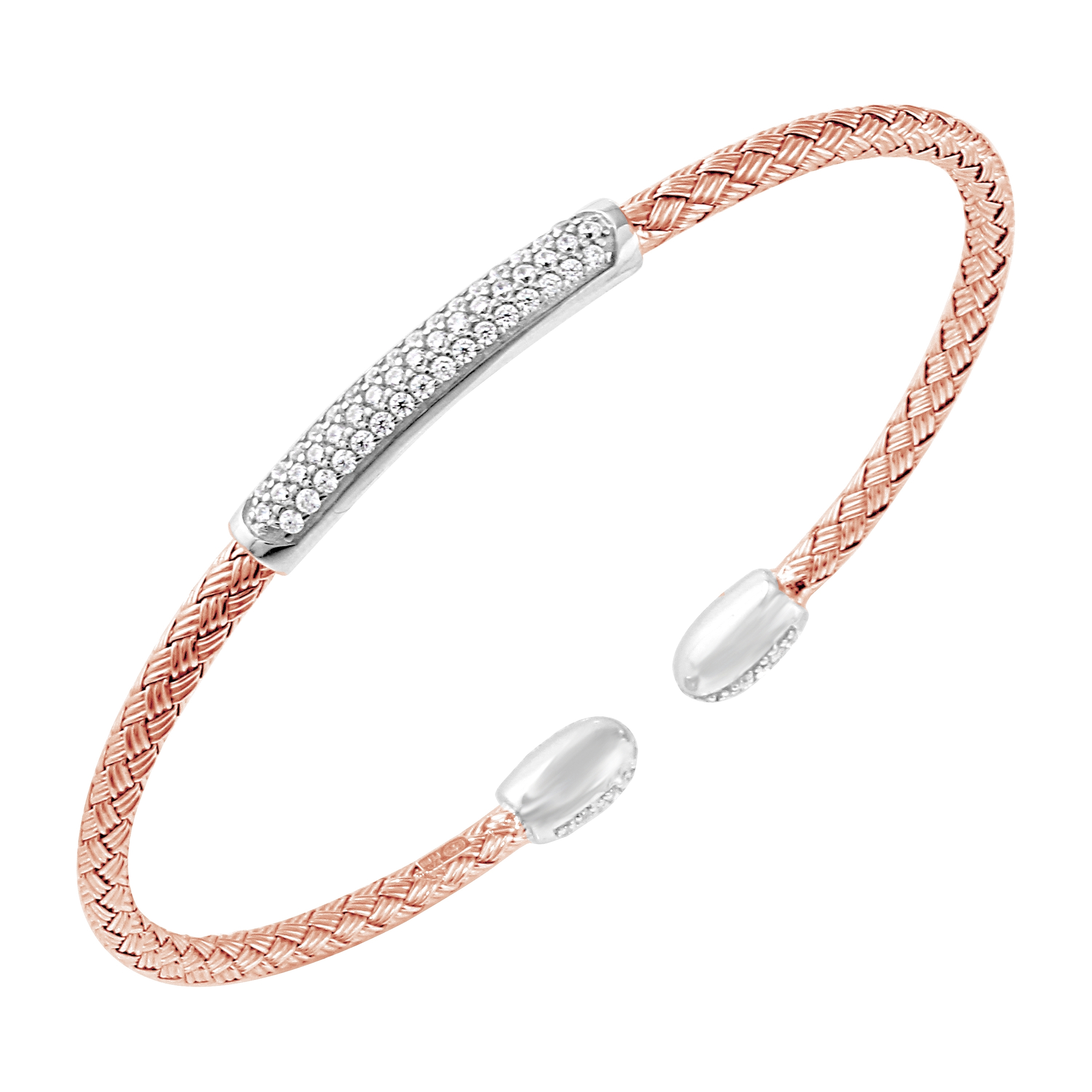 BCGS1Q03Z-2T Sandy Woven Bar Matchhead Cuff