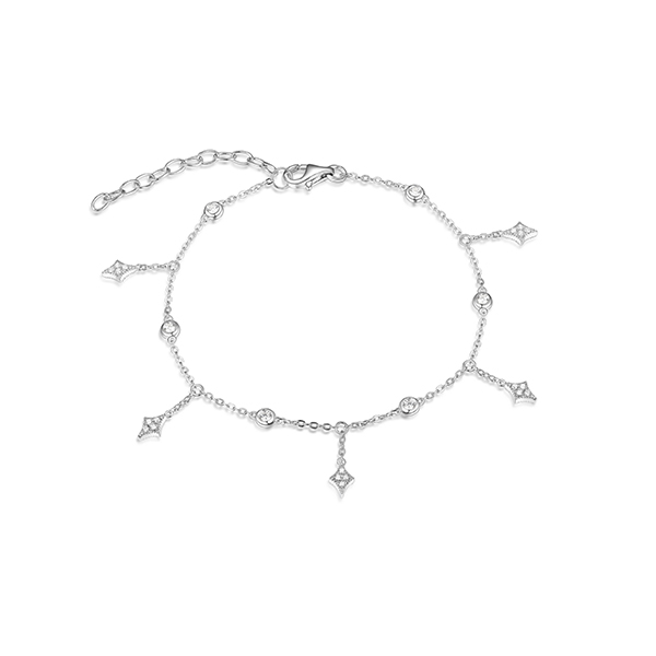 Diamondlite Cubic Zirconia Starlight Bracelet - Silver