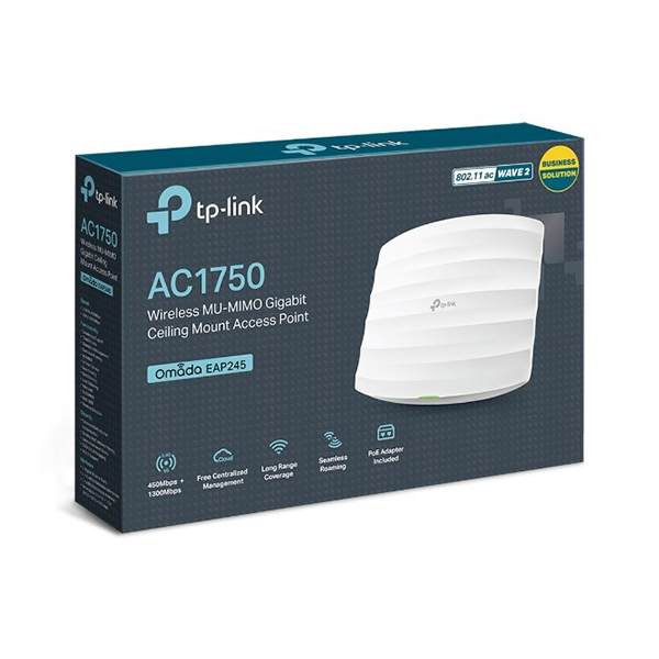 EAP245-White Wireless Dual Band Gigabit Ceiling Mount Access Point
