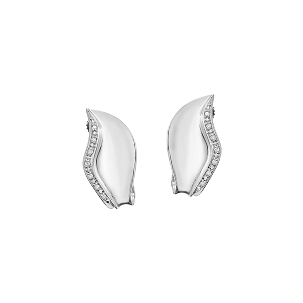 Diamond Stud Earrings in Sterling Silver (0.07 CT. T.W.) - Silver