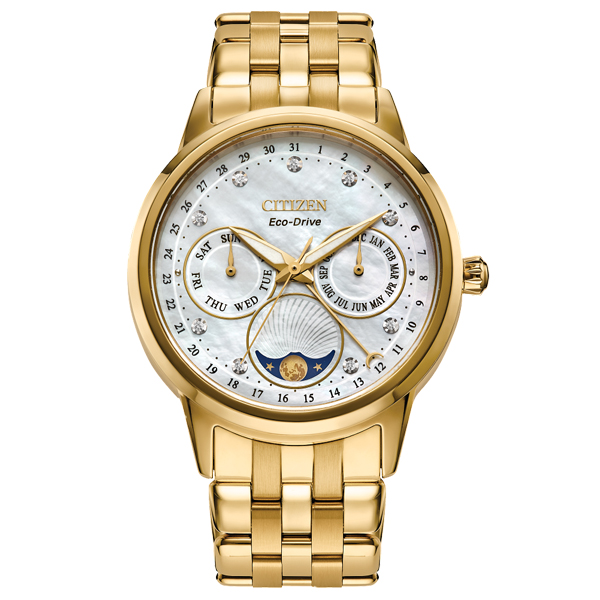 FD0002-57D Watch Calendrier - 9 Diamonds