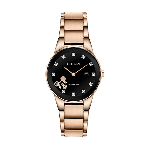 GA1056-54W Disney Mickey Mouse Watch Collection - Mickey Diamond