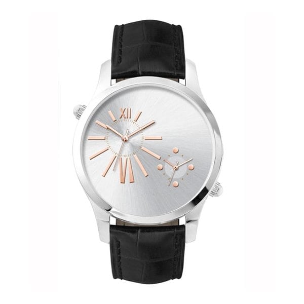 MS-200SMR1-00BK MS200 Dual Time Traveler's Watch