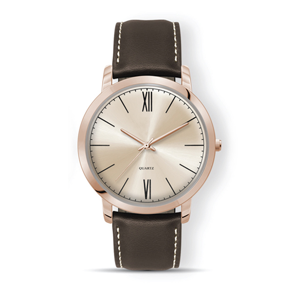 SELECT MS-5029 Classic Men Watch - Rose Gold