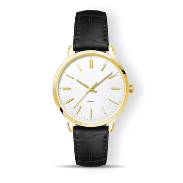 SELECT MS-6016 Series Ladies Watch Pair - Black Strap