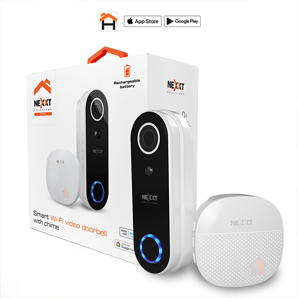 NHC-D100 Smart Home Wifi Video Doorbell 1080p - White