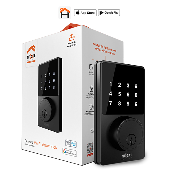 NHS-D100 BL Smart Home Wifi Door Lock