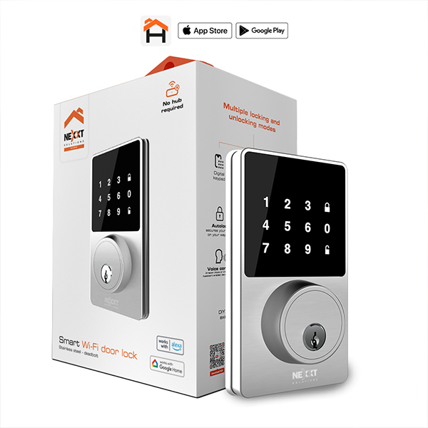 NHS-D100 SS Smart Home Wifi Door Lock