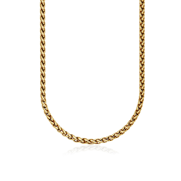 CJ Steelx 6mm Wheat Chain - Gold