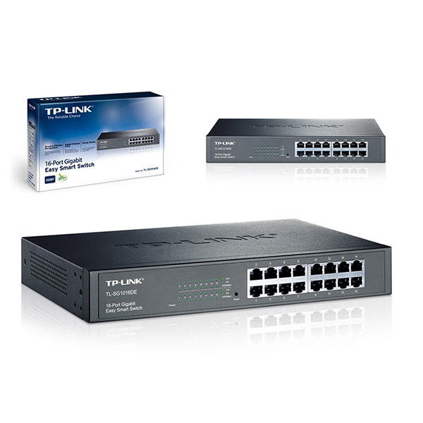 16-Port Gigabit Easy Smart Switch