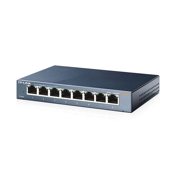 8-Port 10/100/1000Mbps Desktop Switch