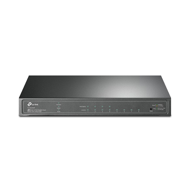JetStream 8-Port Gigabit Smart Switch with 4-Port PoE+