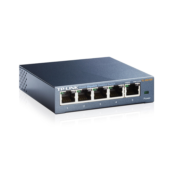 5-Port 10/100/1000Mbps Desktop Switch