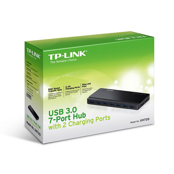UH720-Black USB 3.0 7