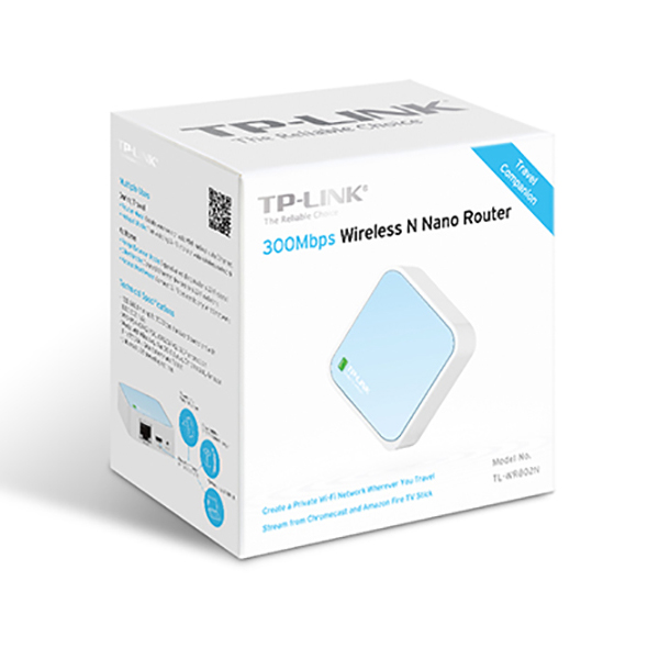 WR802N-White 300Mbps Wireless N Nano Router