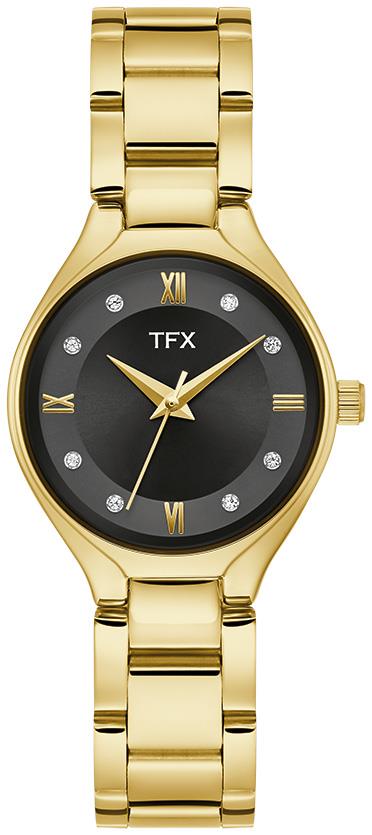 Ladies' Dress/Classic Stainless Steel Bracelet watch, Black dial