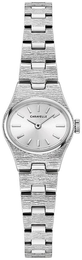 Ladies' Vintage Stainless Steel Bracelet watch, Silver-White dial
