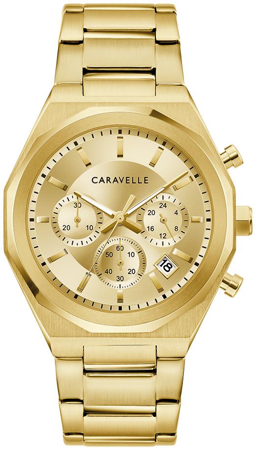 Men's Dress Stainless Steel Bracelet watch, Champagne dial