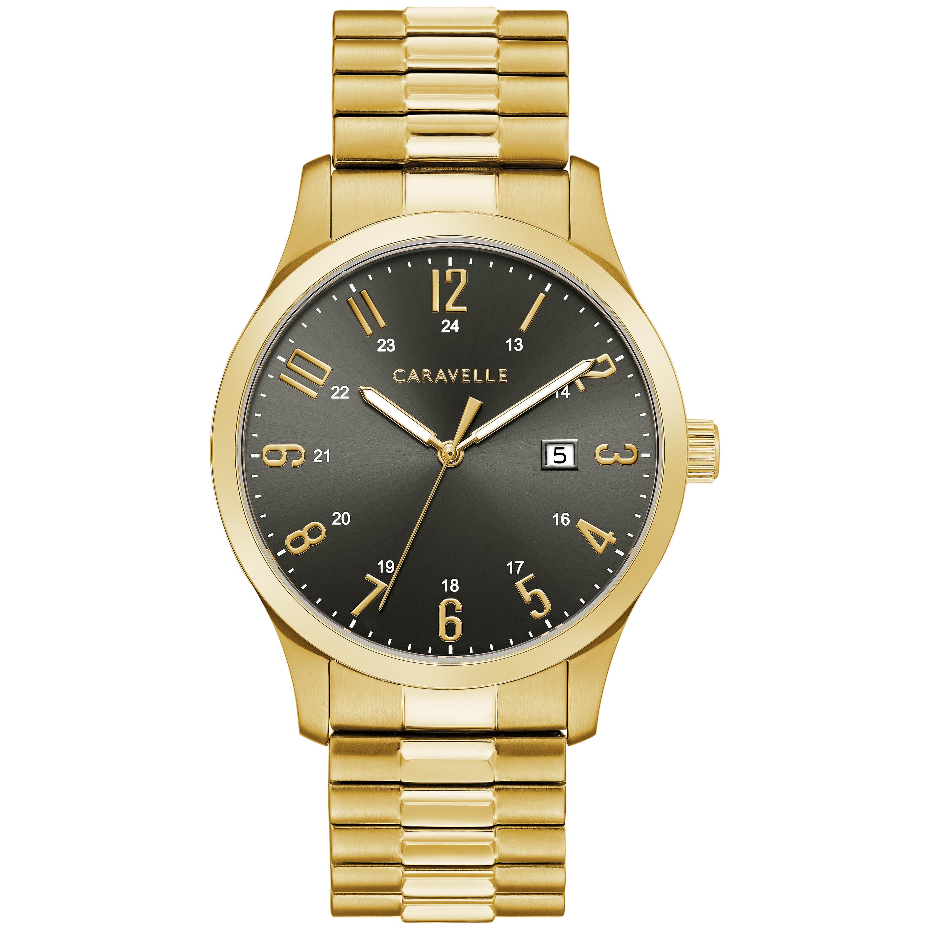 Men's Gold-tone Expansion bracelet