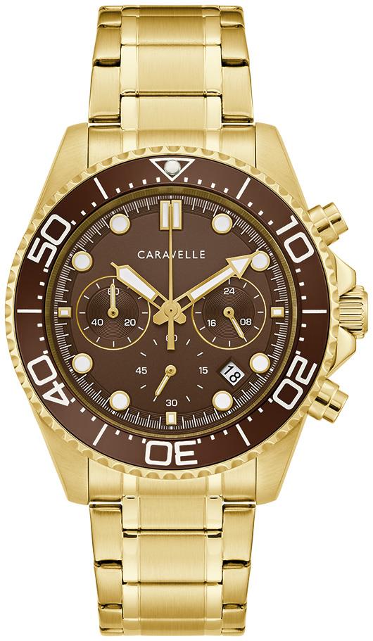Men's Sport Aqualuxx Stainless Steel Bracelet watch, Brown dial