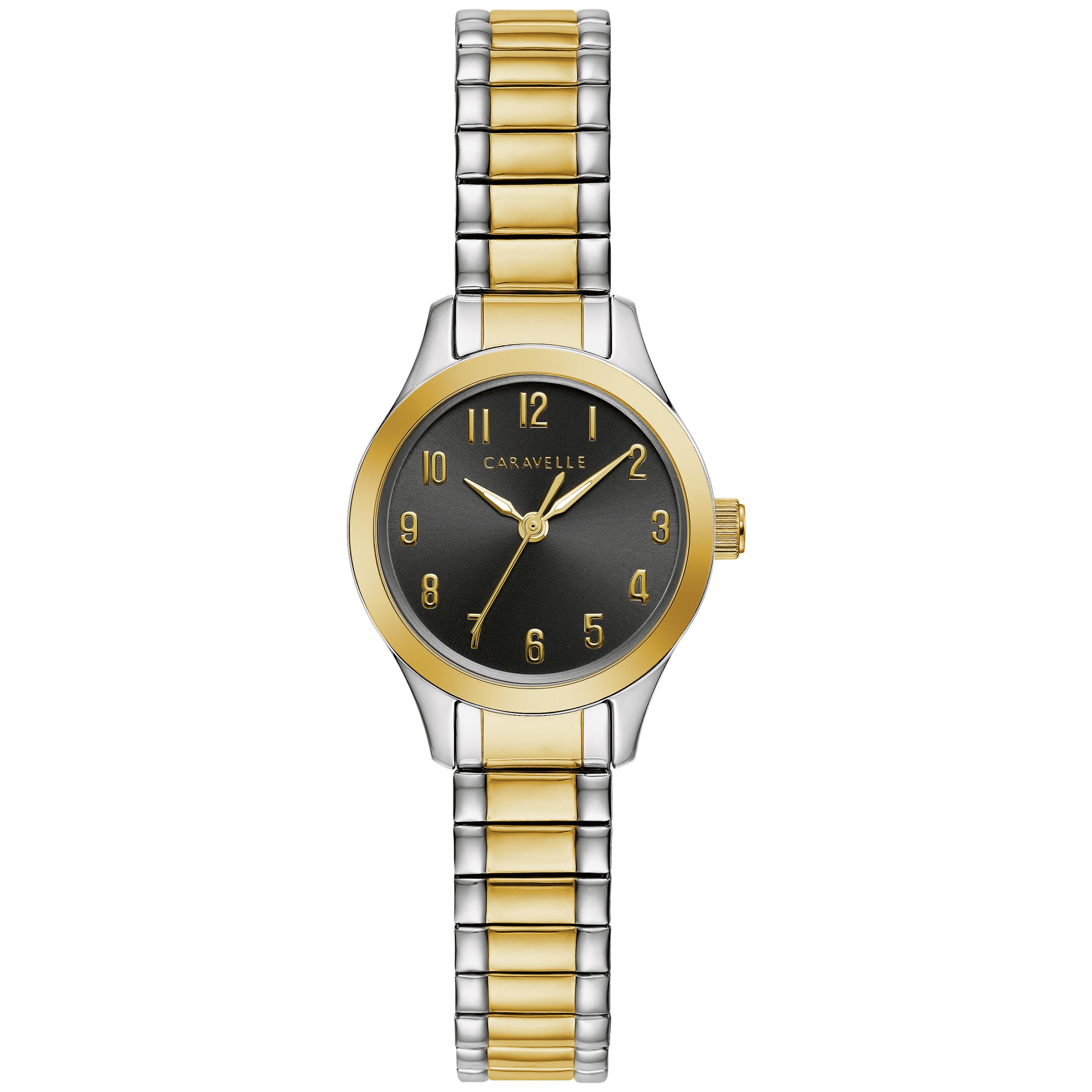 Ladies Two-tone expansion bracelet