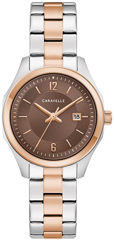 Ladies' Sport Stainless Steel Bracelet watch, Brown dial