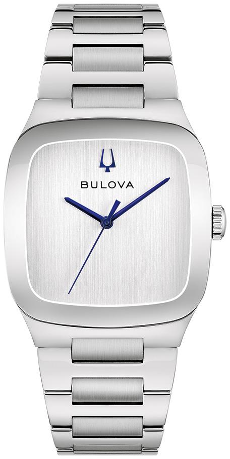 Men's Latin Grammy Stainless Steel Bracelet watch, Silver-White dial