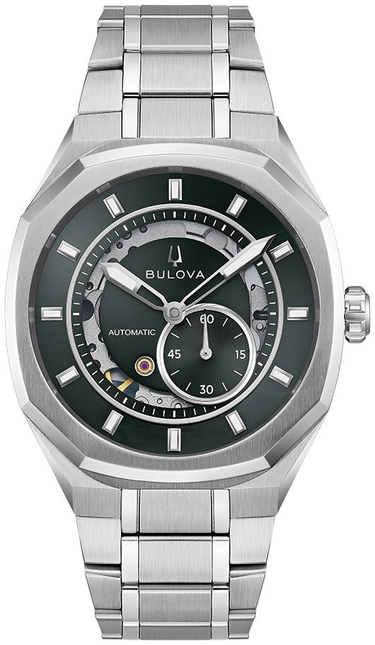 Men's Marc Anthony Surveyor Stainless Steel Bracelet watch, Green dial