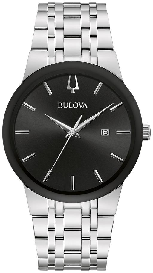 Men's Corporate Exclusive Futuro Watch, Silvertone with Black Dial