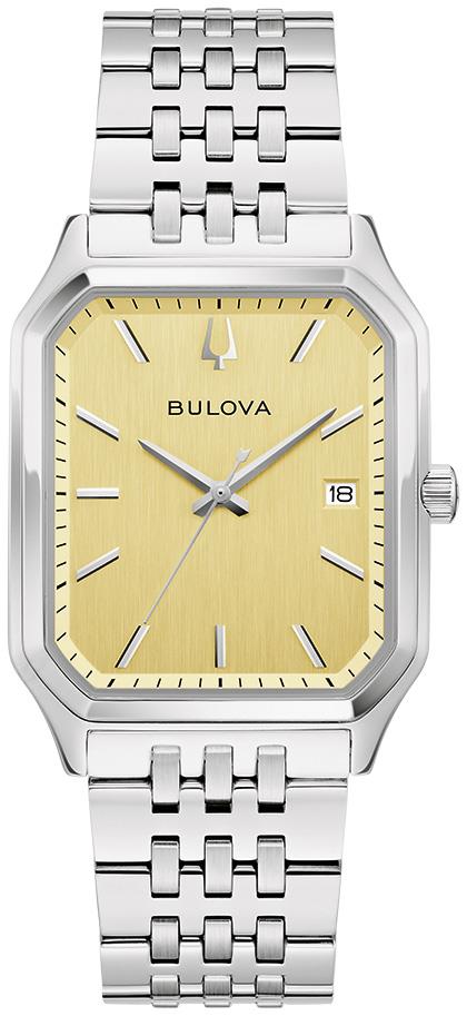 Men's Tony Bennett Stainless Steel Bracelet watch, Champagne dial