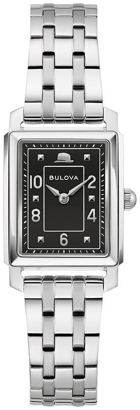 Ladies' Frank Sinatra Stainless Steel Bracelet watch, Black MOP dial