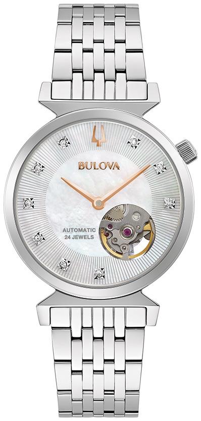 Ladies' Automatic Heartbeat Regatta Watch with Stainless Steel Bracelet