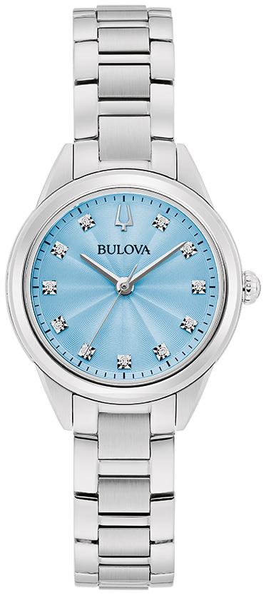 Ladies' Classic Sutton Stainless Steel Bracelet watch, Light Blue dial