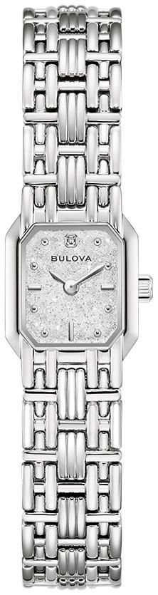 Ladies Goddess of Time Sophia Silver-Tone Stainless Steel Watch Silver Dial