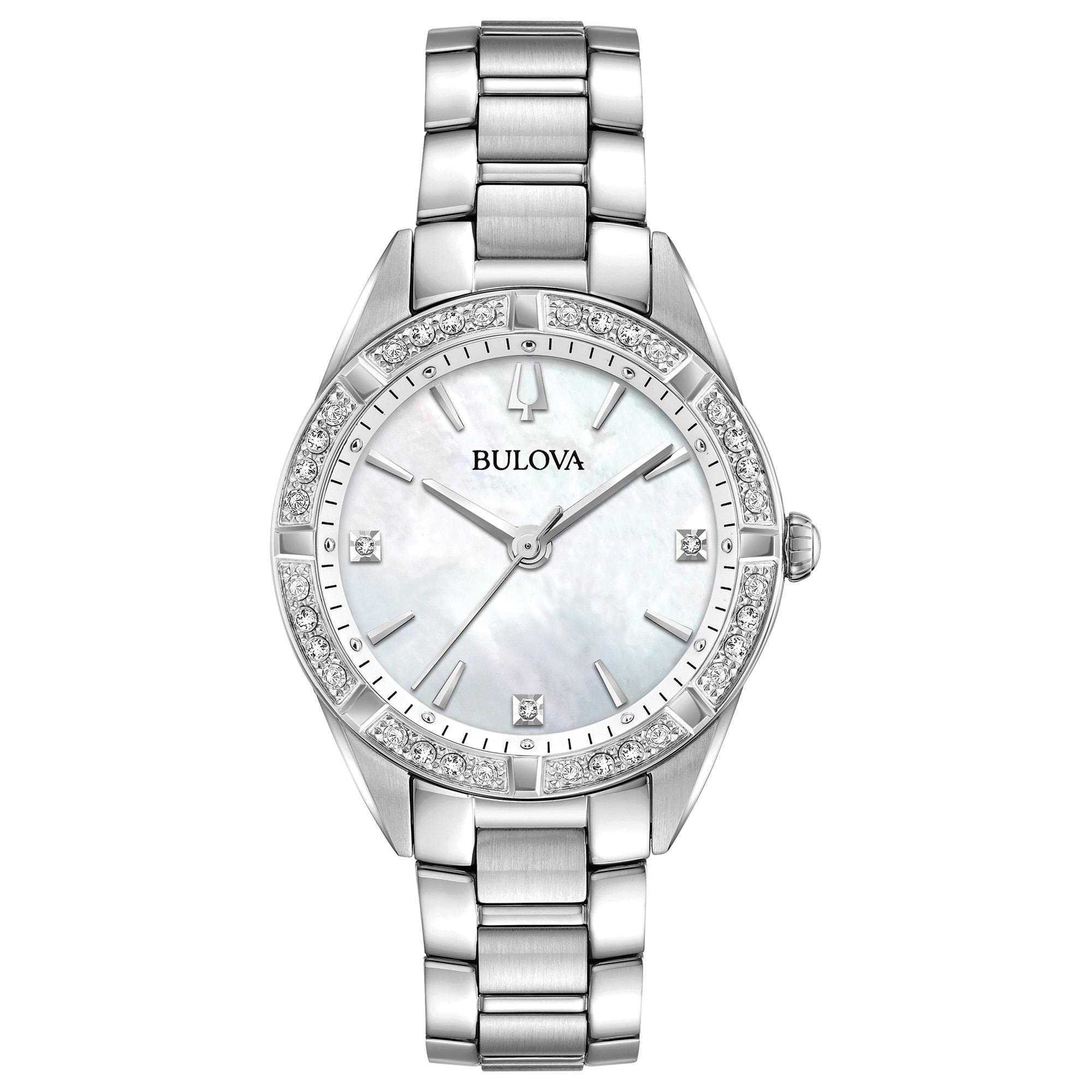 Ladies' Sutton Bracelet Watch, MOP Dial & Diamond Accents