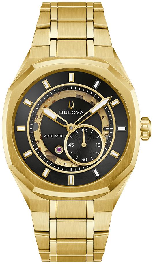 Men's Marc Anthony Surveyor Stainless Steel Bracelet watch, Black dial