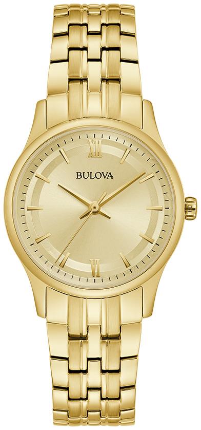 Ladies' Corporate Exclusive, Gold-tone Bracelet with Champagne Dial