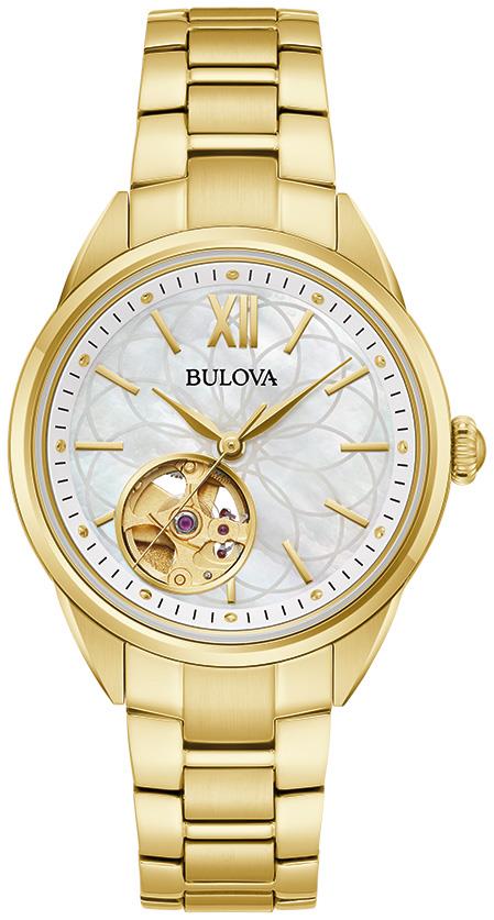 Ladies' Sutton Stainless Steel Bracelet watch, White MOP dial