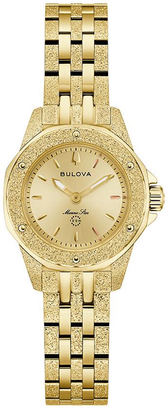 Ladies' Marc Anthony Marine Star Series A Stainless Steel Bracelet watch, Champagne dial