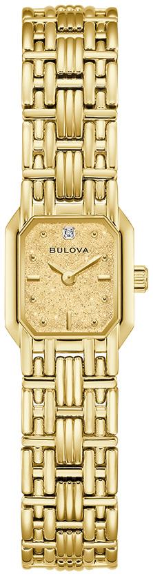 Ladies' Goddess of Time Stainless Steel Bracelet watch, Champagne dial