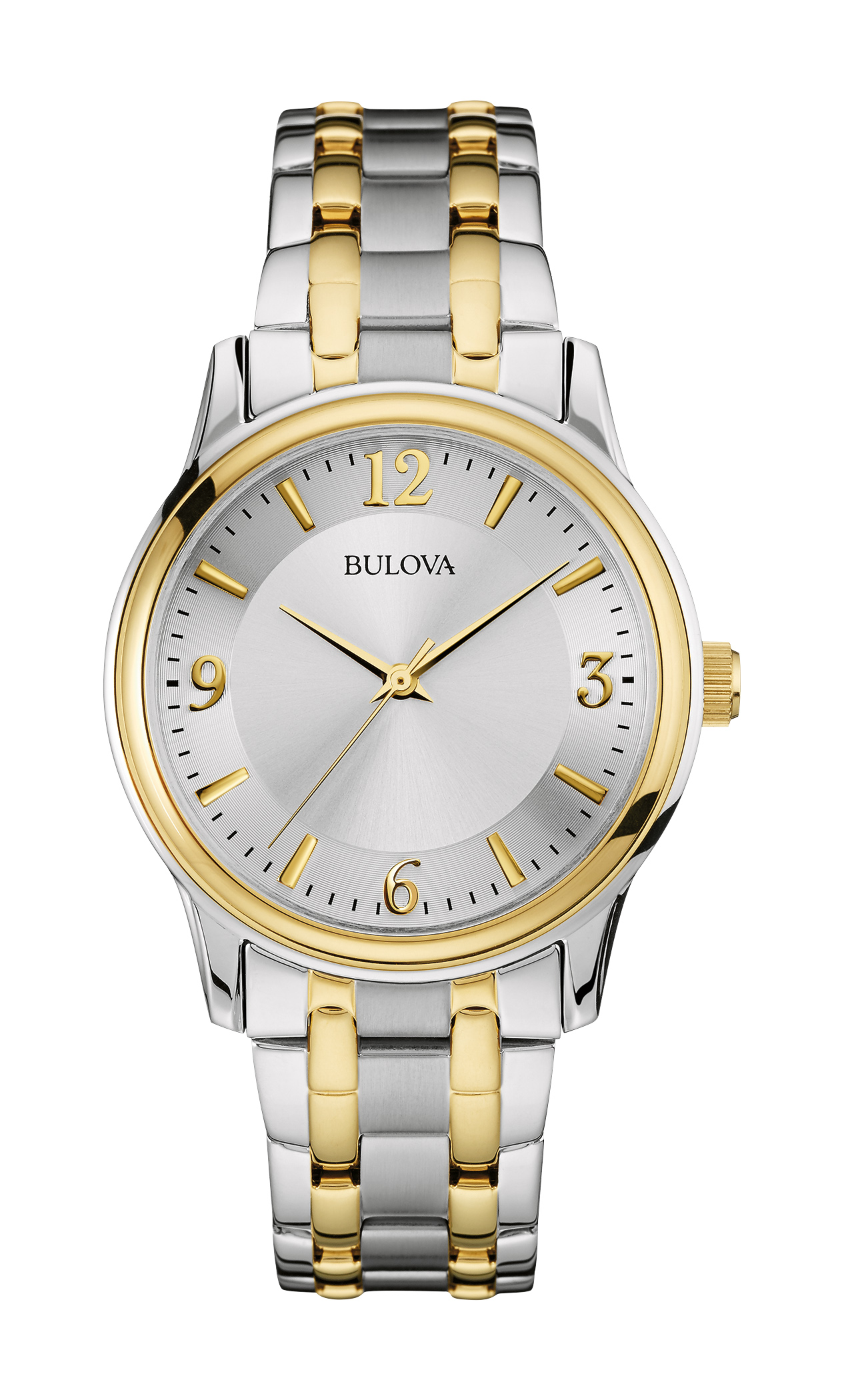 Men's Corporate Collection,  Two-tone Bracelet with Silver-tone Dial