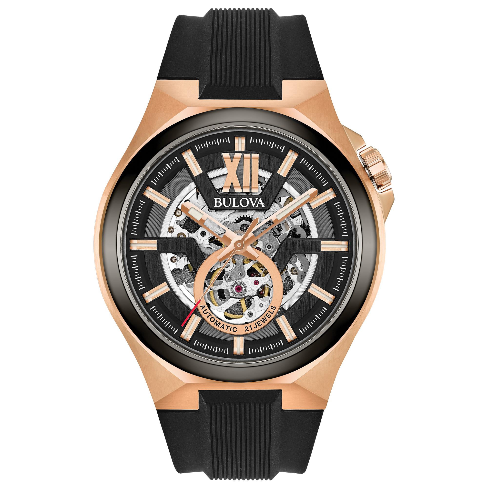 Men's Strap - Black, Maquina, Automatic