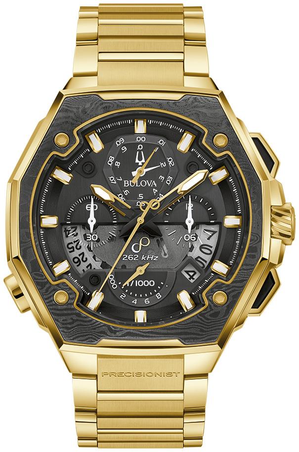 Men's Series X Stainless Steel Bracelet watch, Black dial
